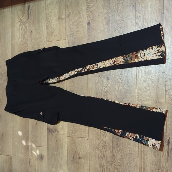 Valabasas Blek le Rat ORANGE MULTI FRENCH TERRY STACKED FLARE JEAN small - Picture 7 of 10